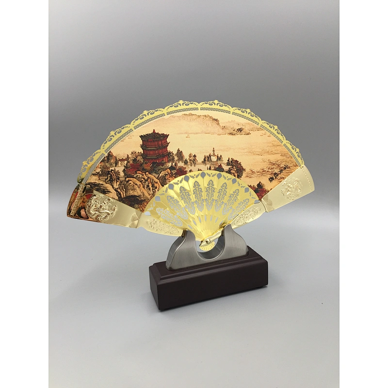 Yellow Crane Tower Fan ornaments