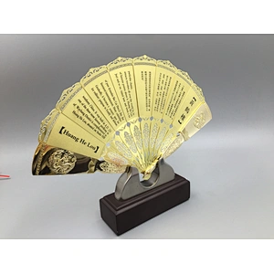 Yellow Crane Tower Fan ornaments