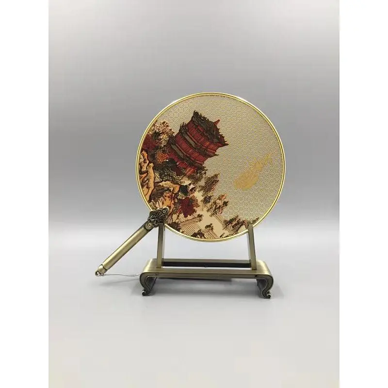 Yellow Crane Tower Fan ornaments