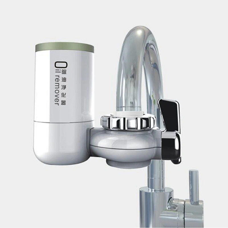 Clean oil to remove oily water faucets