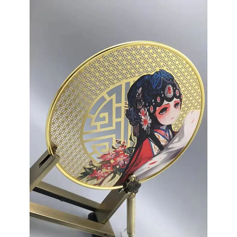 Beijing opera Facial makeup Fan Ornament