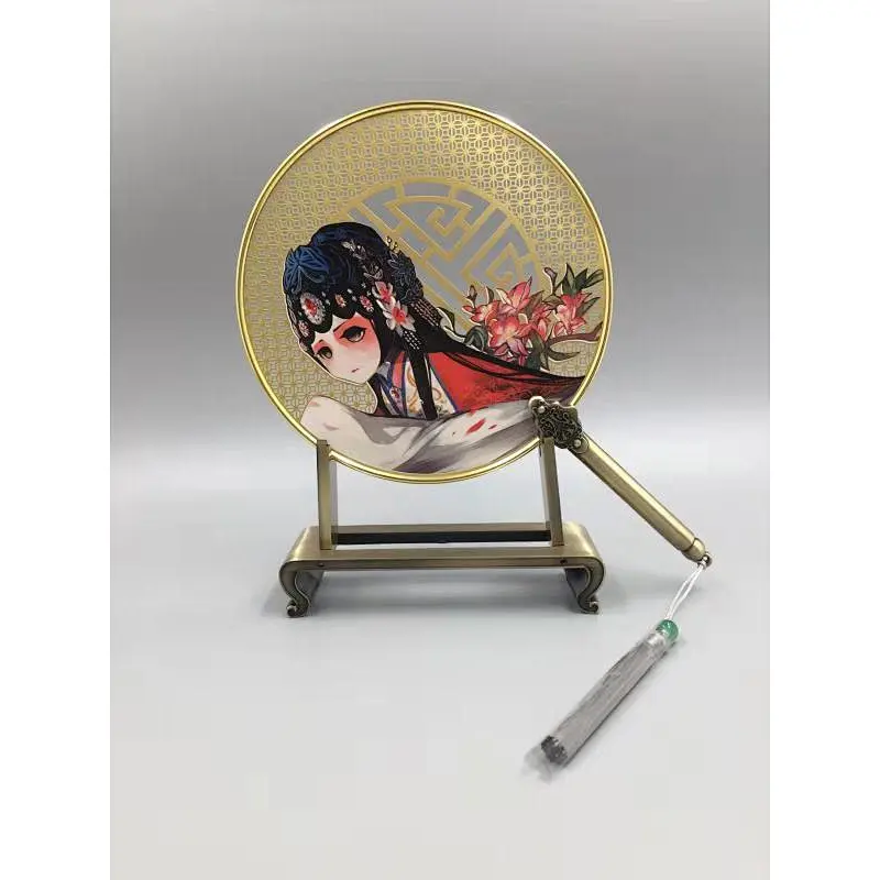 Beijing opera Facial makeup Fan Ornament