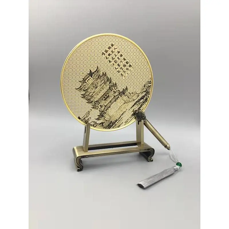 Yellow Crane Tower Fan ornaments