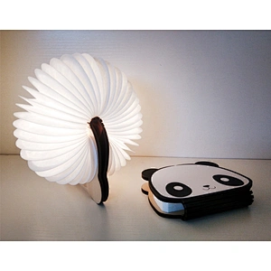 Panda、Doggy、Rabbit、Cat、Piggy Colorful Book Lamp