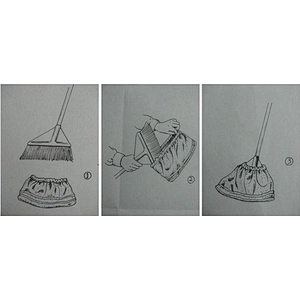 Broom  With Cloth Covered