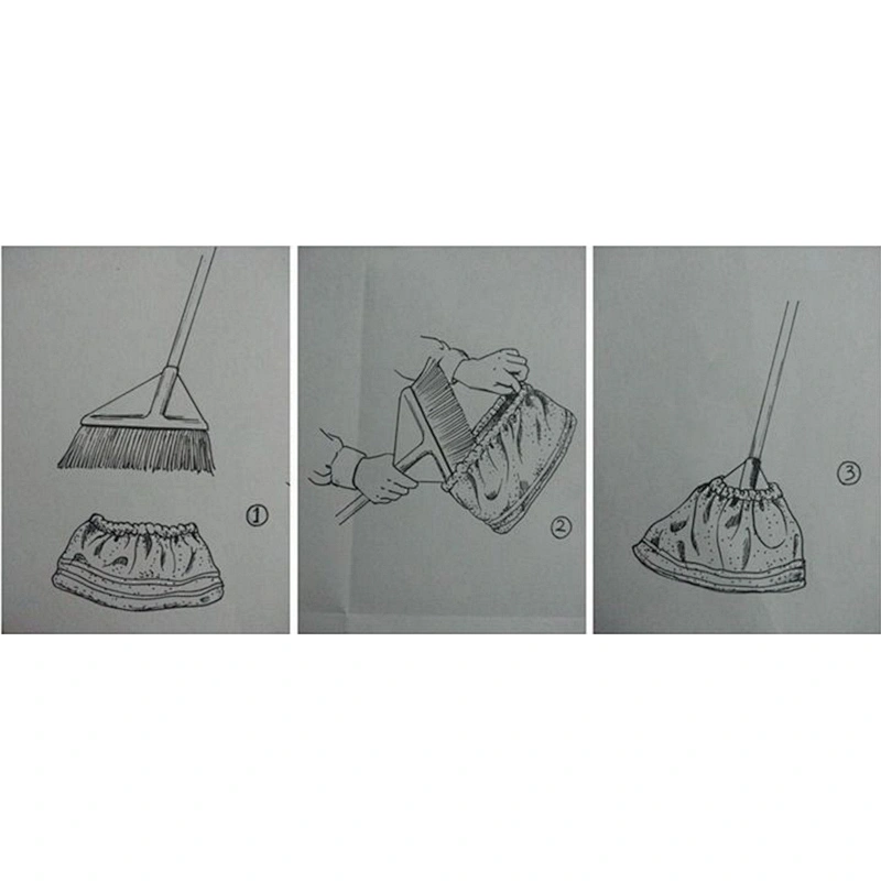 Broom  With Cloth Covered