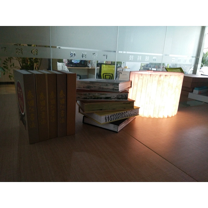 Printing Book Lamp