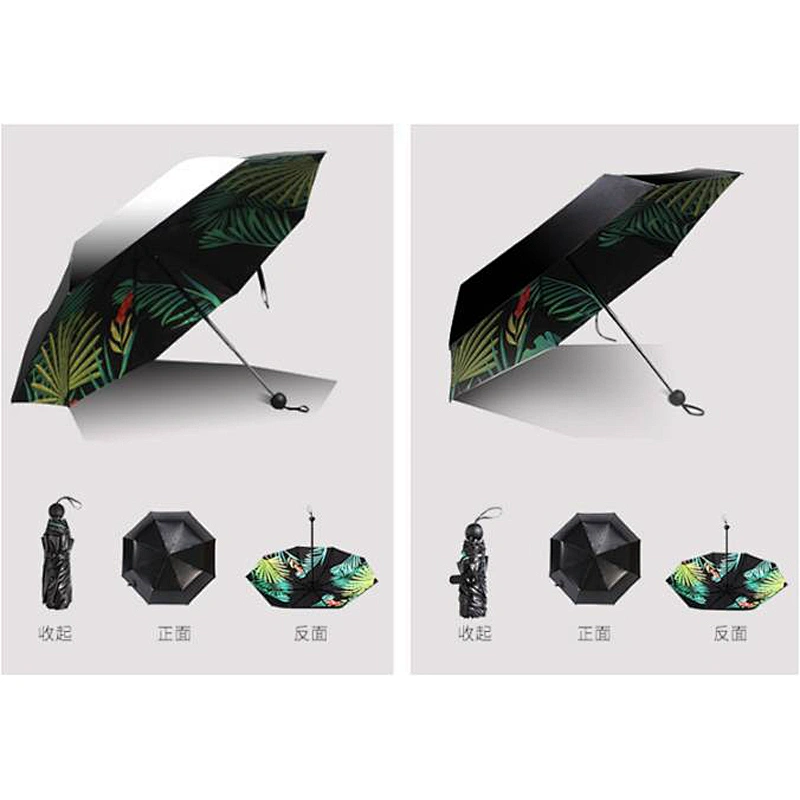 22Inch 8k Hand Open Double Layer Three Fold Umbrella/21 Inch 6kHand Open Five Fold Umbrella