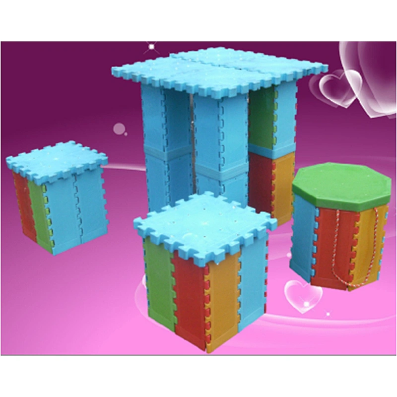 Building Block Group Into Chair