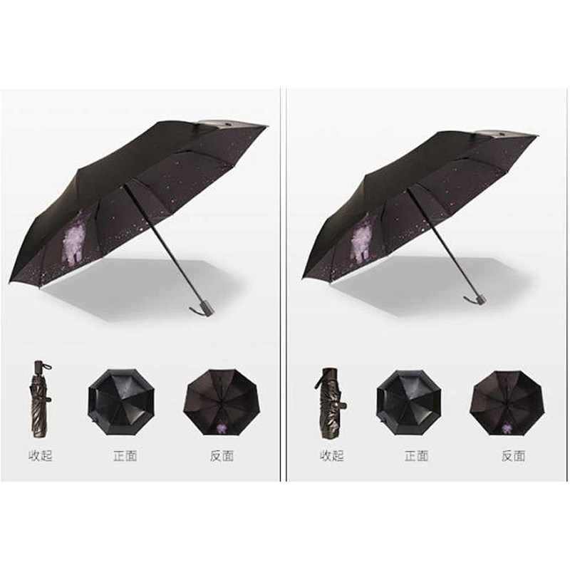 21 Inch 8kHand Open Three Fold Umbrella /21Inch 7k Hand Open Five Fold Umrella