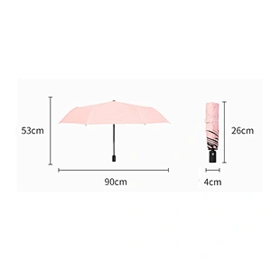 21inch 7k automatic open close three fold umbrella