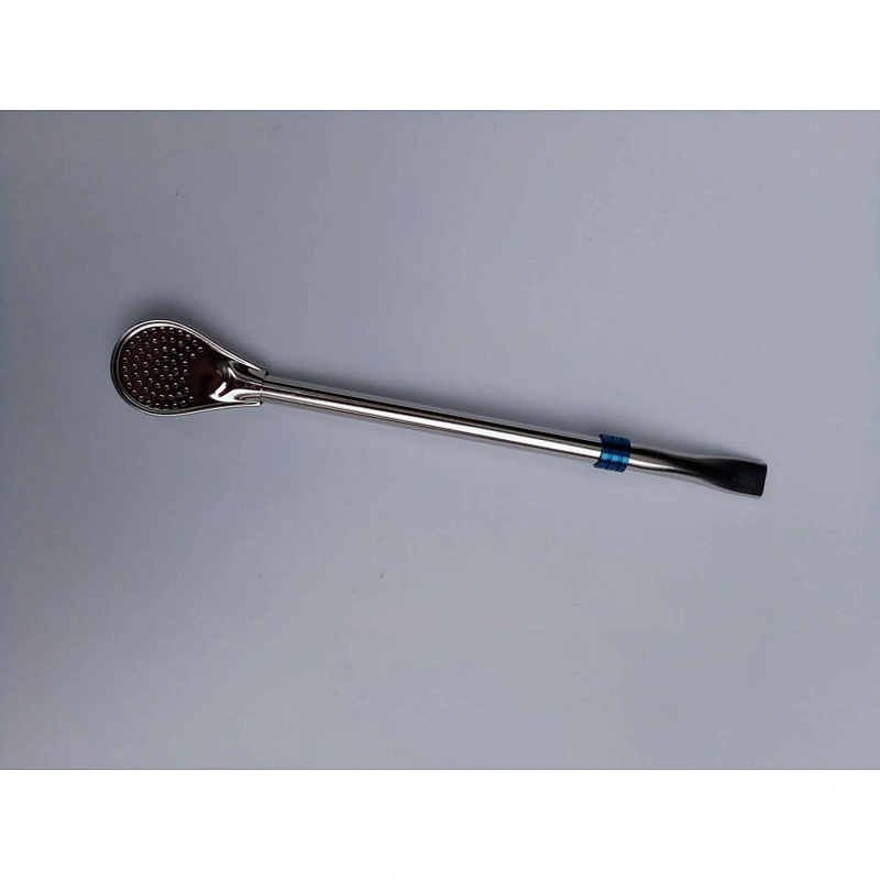 Straw spoon