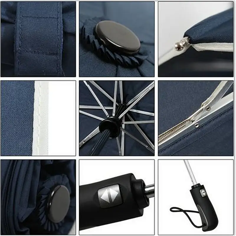 23inch8k automatic open close three fold umbrella