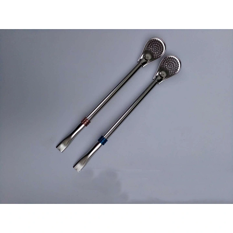 Straw spoon