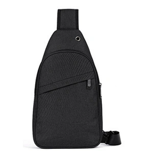 Inclined shoulder bag