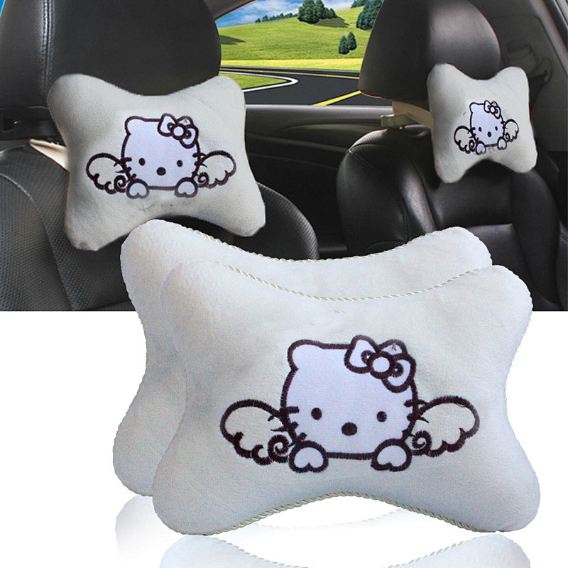 Vehicle Furry Headrest Rabbit Headrest