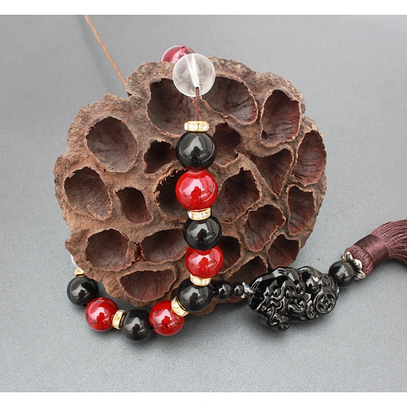 Vehicle transfer beads of ferret and Buddha beads