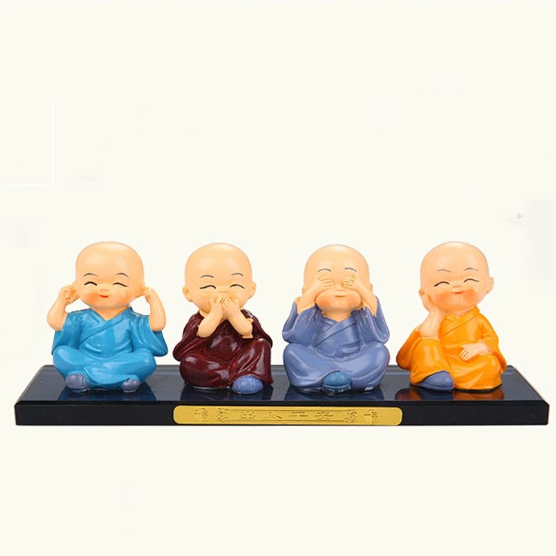 功夫四不小和尚汽车摆件