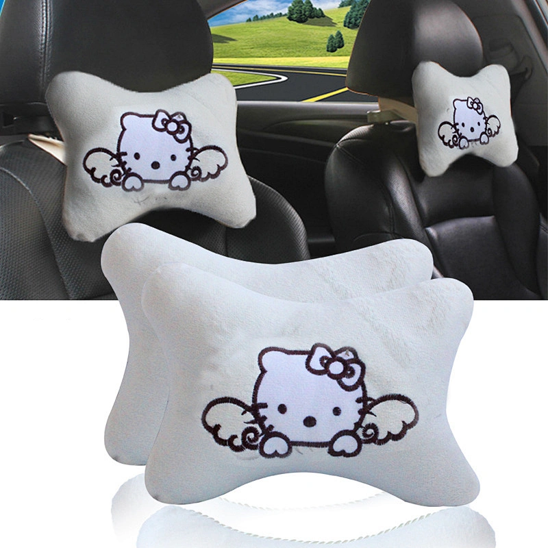 Vehicle Furry Headrest Rabbit Headrest