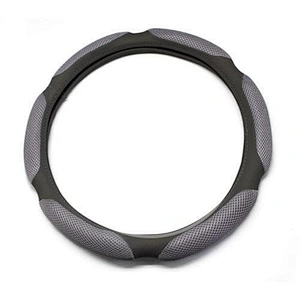Vehicle steering wheel sheath made of cowhide