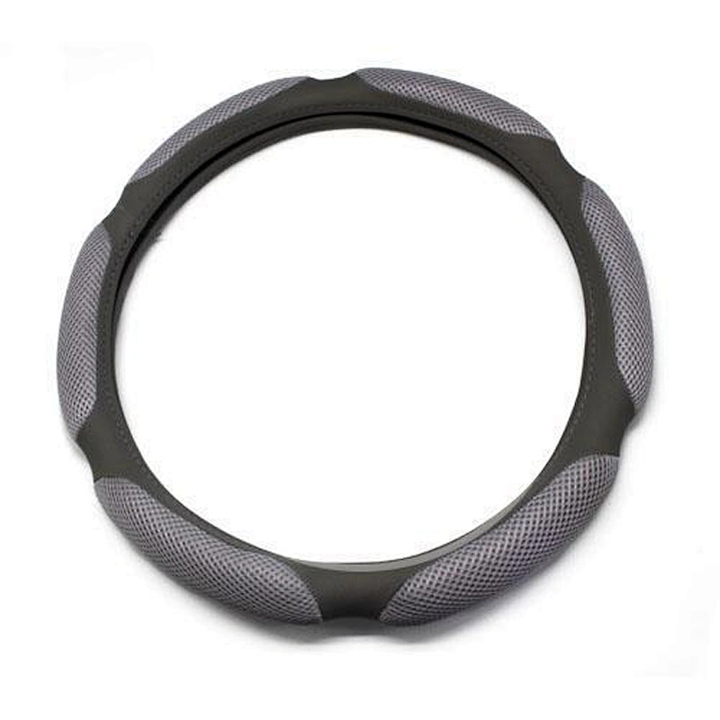Vehicle steering wheel sheath made of cowhide