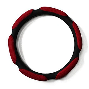 Vehicle steering wheel sheath made of cowhide
