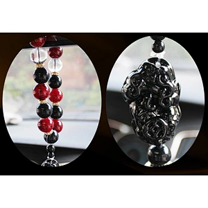 Vehicle transfer beads of ferret and Buddha beads