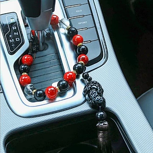Vehicle transfer beads of ferret and Buddha beads