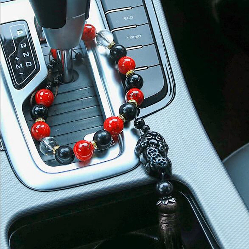 Vehicle transfer beads of ferret and Buddha beads