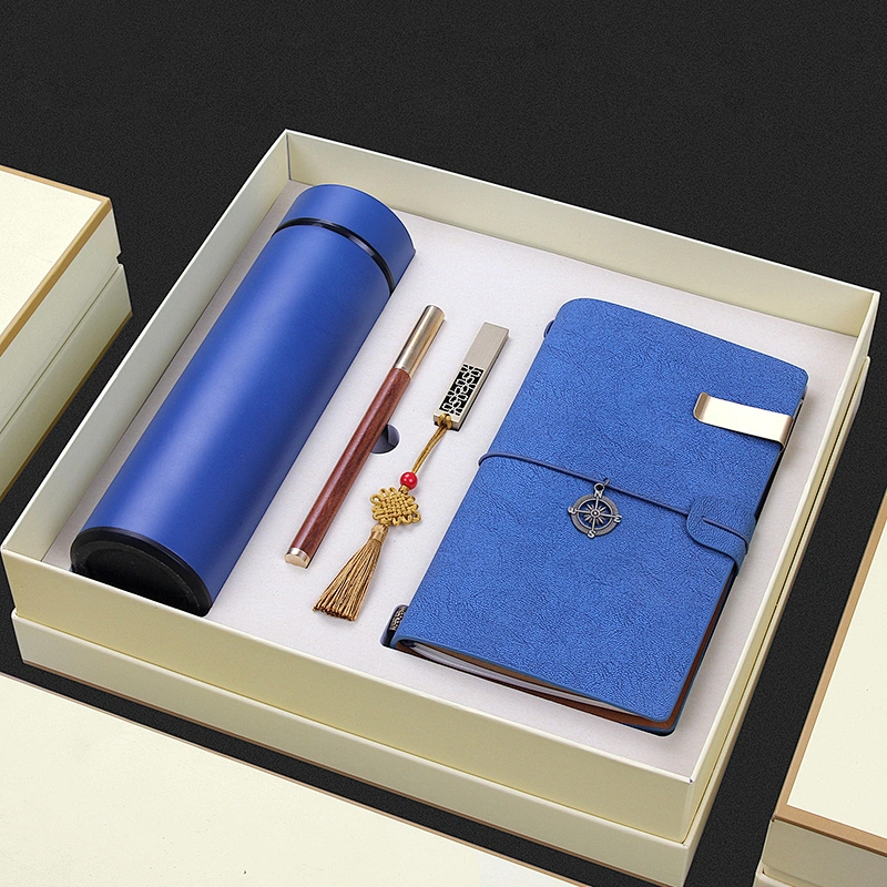 500ml flask bottle  wooden pen 8GB USB notepad china supplier public relations planning gifts Business gift