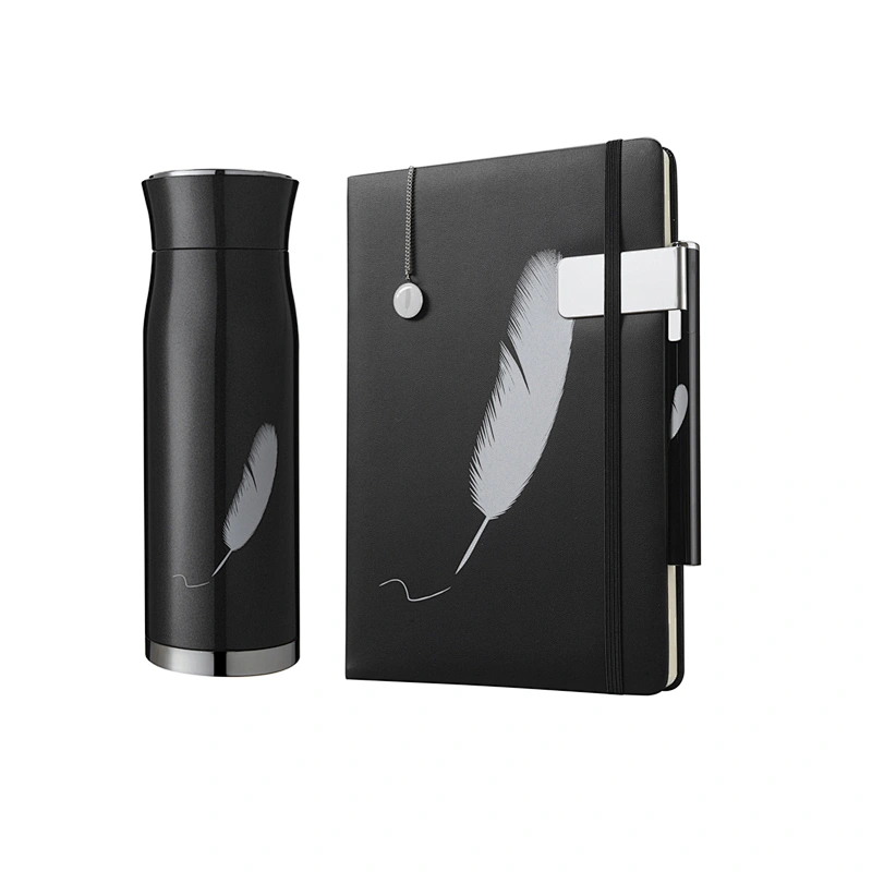 Gift Pen Set Vacuum Cup Bookmark Notebook Business 4 Piece Set Company Office VIP Custom Gift