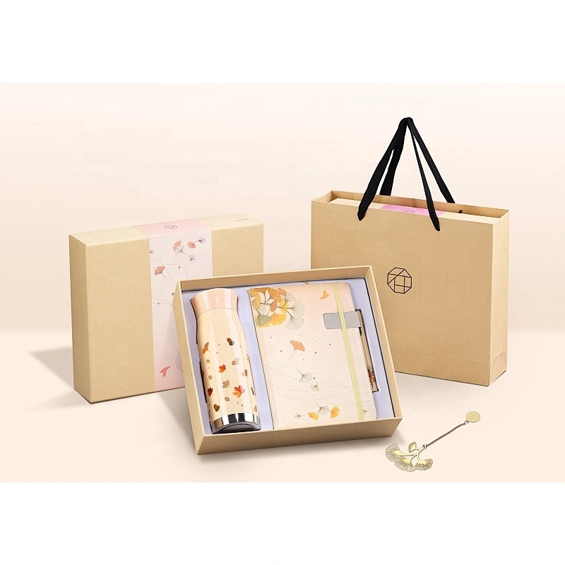 2019 new product four season beauty wedding gift set office gift set notebook gift set