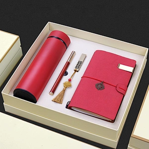 500ml flask bottle  wooden pen 8GB USB notepad china supplier public relations planning gifts Business gift