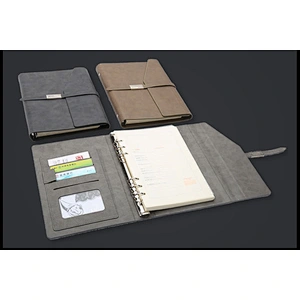 Kid Promotion Classical Leather Business Office Stationery Men Gift Sets