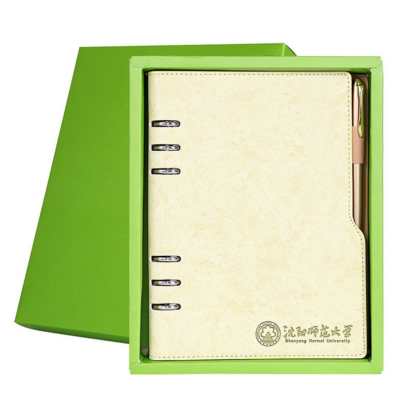 China Supplier in-stock Box Packing Gift Small MOQ Customized Logo Gift Set Pen and Notebook Business Gift Set
