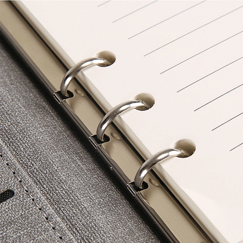 Custom logo PU leather wireless USB power bank Notebook