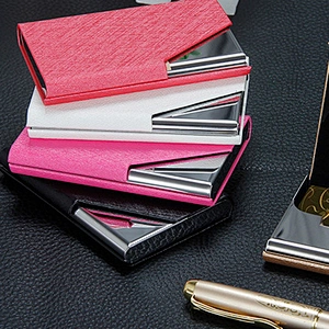 High Quality Promotional Business pen notebook and card holder gift set