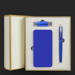powerbank phone U disk metal pen set Advertising gift selection of a variety of styles suitable for wholesale distribution
