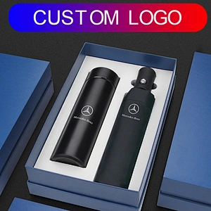 500ml flask bottle umbrella business gift free agent high-end practical customers creative small souvenir gift set
