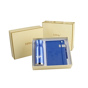 Gift Pen Set Vacuum Cup Bookmark Notebook Business 4 Piece Set Company Office VIP Custom Gift