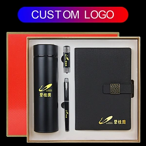 stainless steel vacuum 500ml flask bottle metal pen U disk notepad gift mall manufacturers system distribution gifts