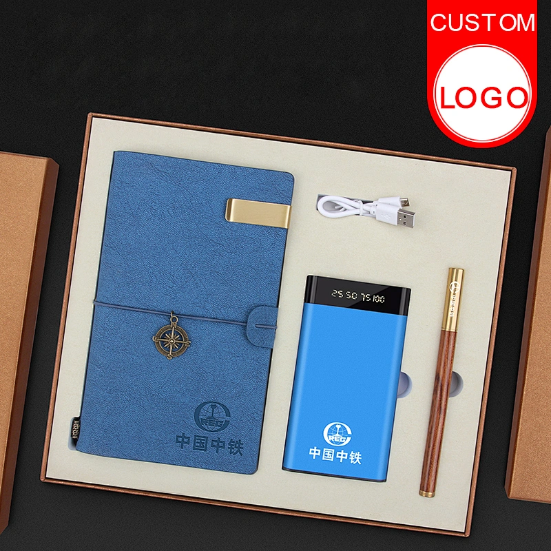Wholesale business promotional gifts set box with customized logo