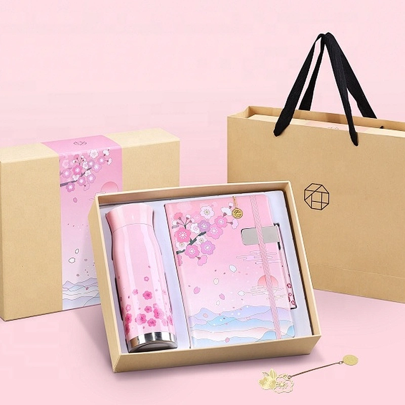 2019 new product four season beauty wedding gift set office gift set notebook gift set