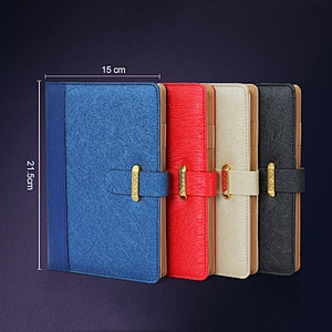 2019 Office Paper Stationery Pu Notebook Gift Set With Pen and USB Drive