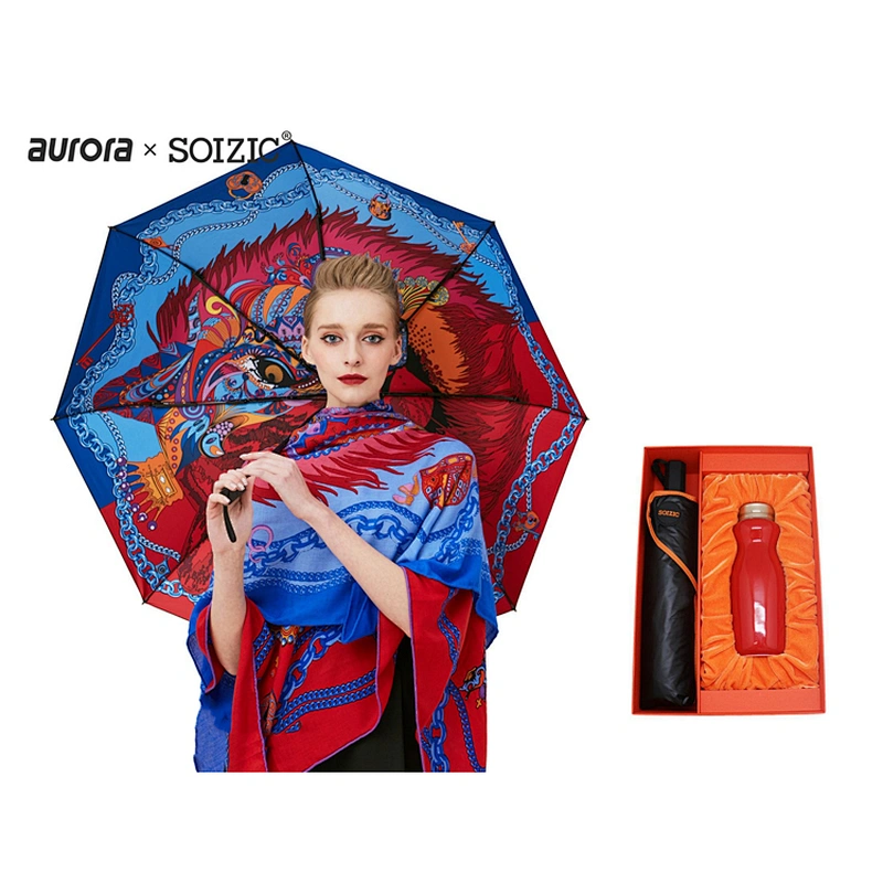 wholesale unique gift ideas women Silk scarf gifts sets