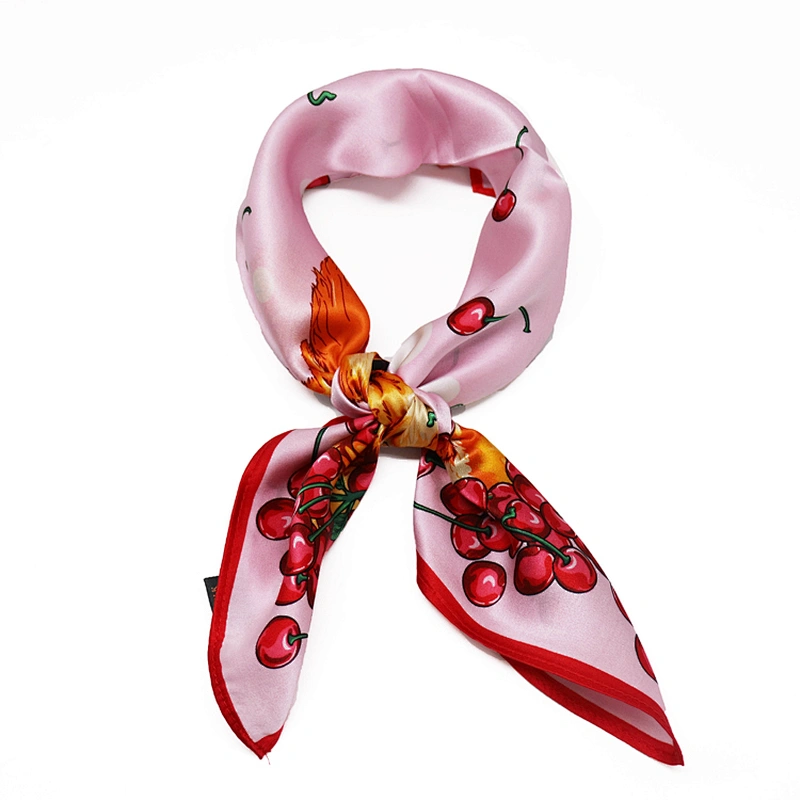 Custom Women Pure Twill Print Silk Scarf