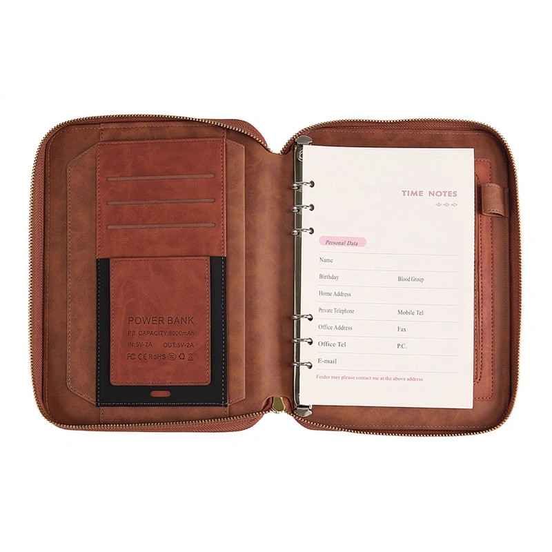 Power Bank Notebook Multi Functional 8000mAh Power Bank Notebook