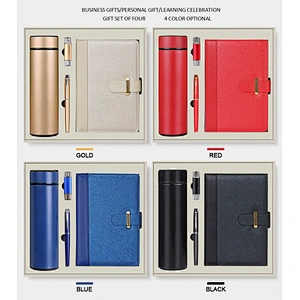 promotional products 500ml flask bottle notepad metal pen U disk business gift free agent gift manufacturers supply