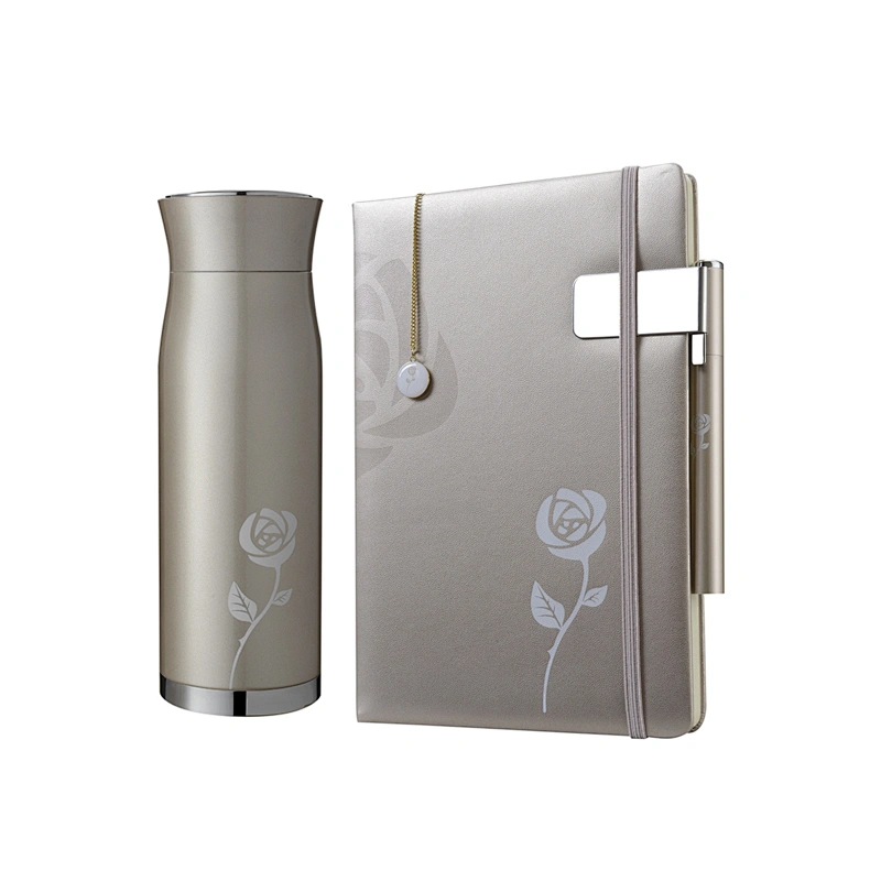 Gift Pen Set Vacuum Cup Bookmark Notebook Business 4 Piece Set Company Office VIP Custom Gift