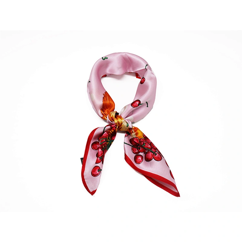 Custom Women Pure Twill Print Silk Scarf